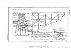 Spokane, Portland and Seattle Railway Engineering Drawing: Trestle General Elevations, undated