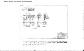 Spokane, Portland and Seattle Railway Engineering Drawing: Piers Number 1 and 2, Bridge 174.9 - G...