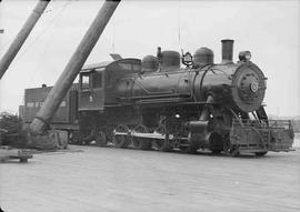 Port of Grays Harbor Steam Locomotive Number 5 at Aberdeen, Washington, circa 1949.