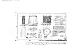 Northern Pacific Engineering Drawing: Detail of Piers, Bridge 119 - Lewis River, South of Woodlan...