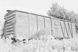Northern Pacific Railroad Box Car Number 207947 at Ridgefield, Washington in August, 1976.