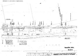 Plat Map of Great Northern Facilities at Welch, Washington, 1948