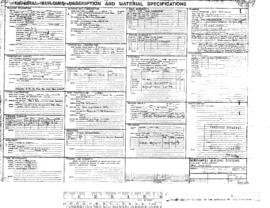 Spokane, Portland, and Seattle Railway Engineering Drawing, Unnamed Structure at Moody, Oregon, 1984