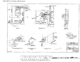 Burlington Northern Engineering Drawing, Maintenance Repair Shop at Vancouver, Washington, 1972