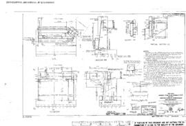 Northern Pacific Engineering Drawing: Abutments 1/2, Bridge 10.1 - Highway #1, West of Fort Lewis...