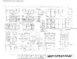 Spokane, Portland, and Seattle Railway Engineering Drawing, Yard Office at Willbridge, Oregon, 1953