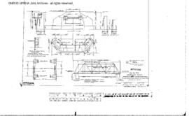 Great Northern Engineering Drawing: Masonry Plan, Bridge 432 - Barclay Creek, West of Baring, Was...