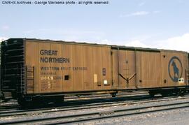 Western Fruit Express Insulated Boxcar RBBN 63061 at Albuquerque, New Mexico, 1978