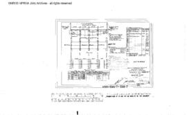 Great Northern Engineering Drawing: General Plan, Bridge 350.2, West of Nashua, Montana, 1920