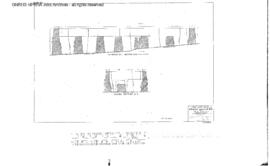 Burlington Northern Engineering Drawing: Track Section Pit, Track Scale, Bend, Oregon, undated