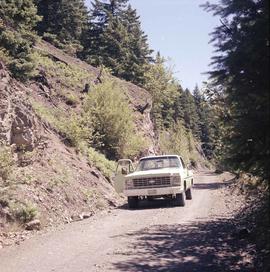 Northern Pacific right of way at Weston, Washington, in 1979.