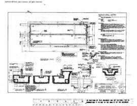 Northern Pacific Engineering Drawing, Intermodal Building at Stacy Street Hub, Seattle, Washingto...