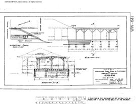 Spokane, Portland, and Seattle Railway Engineering Drawing, Freight House (Oregon Electric Railwa...