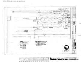 Amtrak Engineering Drawing, Amtrak Depot at Tacoma, Washington, 1983