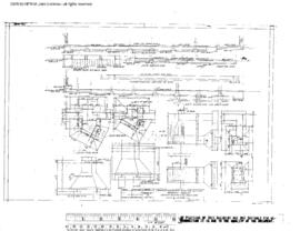 Spokane, Portland, and Seattle Railway Engineering Drawing, Oregon Electric Railway Main Shop at ...