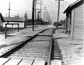 Seattle Municipal Railway Track, Seattle, Washington, 1930