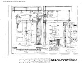 Great Northern Engineering Drawing, Commissary Building at King Street Coach Yard at Seattle, Was...