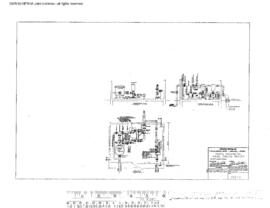 Burlington Northern Engineering Drawing, Unnamed Structure at Pasco, Washington, 1977