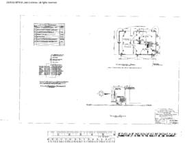 Spokane, Portland, and Seattle Railway Engineering Drawing, Section Tool House at Tualatin, Orego...