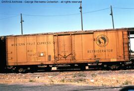Western Fruit Express Refrigerator Car WHIX 70633, 1976