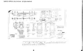 Northern Pacific Engineering Drawing: Pier/Abutments, Bridge 208 - Clark Fork River, West of Donl...