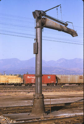 Great Northern Water Column at Whitefish, Montana, 1970