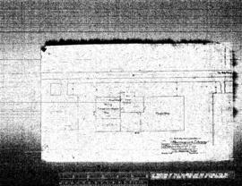Great Northern Engineering Drawing, Depot at Troy, Montana, undated