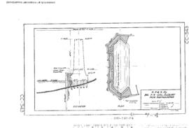 Spokane, Portland and Seattle Railway Engineering Drawing: Pier Footing Repair, Bridge 7.4 - Colu...