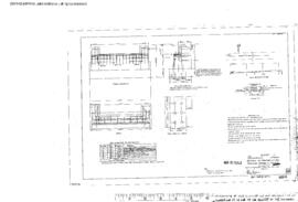 Northern Pacific Engineering Drawing: Detail Abutment Proposed Bridge, Bridge 147.1, West of Boze...