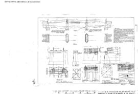 Northern Pacific Engineering Drawing: General/Masonry Plan, Bridge 0 - Jocko River, North of Dixo...