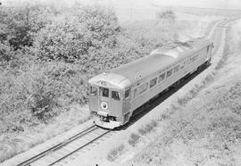 Northern Pacific passenger train number 311 at Belmont, Washington in 1955.