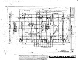 Amtrak Engineering Drawing, Amtrak Depot at Tacoma, Washington, 1983