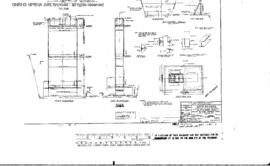 Spokane, Portland and Seattle Railway Engineering Drawing: Pier and Retaining Wall, Bridge 141.1 ...