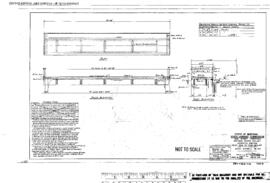 Northern Pacific Engineering Drawing: South Sidewalk, Bridge 115 - Highway Overpass, Livingston, ...