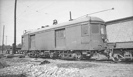 Yakima Valley Traction Company Electric Locomotive Number 301 at Yakima, Washington, circa 1977.