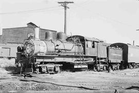 Feather River Railway Steam Locomotive Number 2 at Oroville, California in June, 1974.