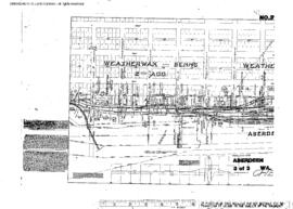 Plat Map of Northern Pacific Facilities at Aberdeen , Washington, 1913