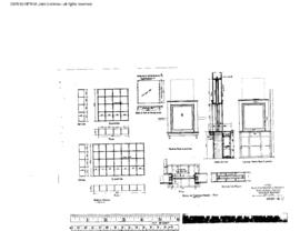 Northern Pacific Engineering Drawing, Depot at Bozeman, Montana, 1923