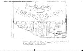 Milwaukee Road Engineering Drawing: General Plan and Profile, Bridge FF88 - Hanson Creek, West of...
