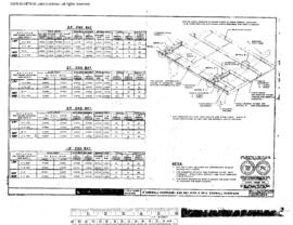 Burlington Northern Engineering Drawing, Butlerib Buildings, 1967