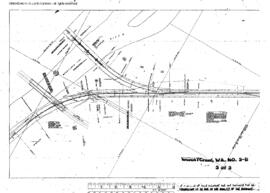 Plat Map of Great Northern Facilities at Wenatchee, Washington, 1959