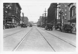 Seattle Municipal Railway Track, Seattle, Washington, circa 1930