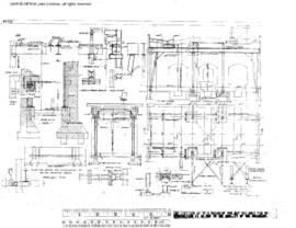 Spokane, Portland, and Seattle Railway Engineering Drawing, Oregon Electric Railway Main Shop at ...