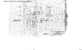 Spokane, Portland and Seattle Railway Engineering Drawing: Shop Plan - Cab Arrangement, Turntable...