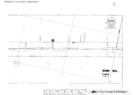 Plat Map of Northern Pacific Facilities at Babb, Washington, 1903