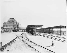 Northern Pacific Union Station at Tacoma, Washington, circa 1915.