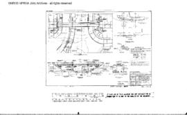 Spokane, Portland and Seattle Railway Engineering Drawing: Plan, Elevation and Section, Bridge 16...