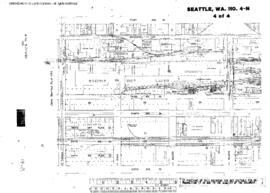 Plat Map of Northern Pacific Facilities at Seattle, Washington, undated