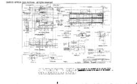 Northern Pacific Engineering Drawing: Abutment Erection, Walk, Bridge 17.1 - County Road, South o...
