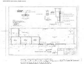 Great Northern Engineering Drawing, Car Shop at Interbay, Washington, 1969